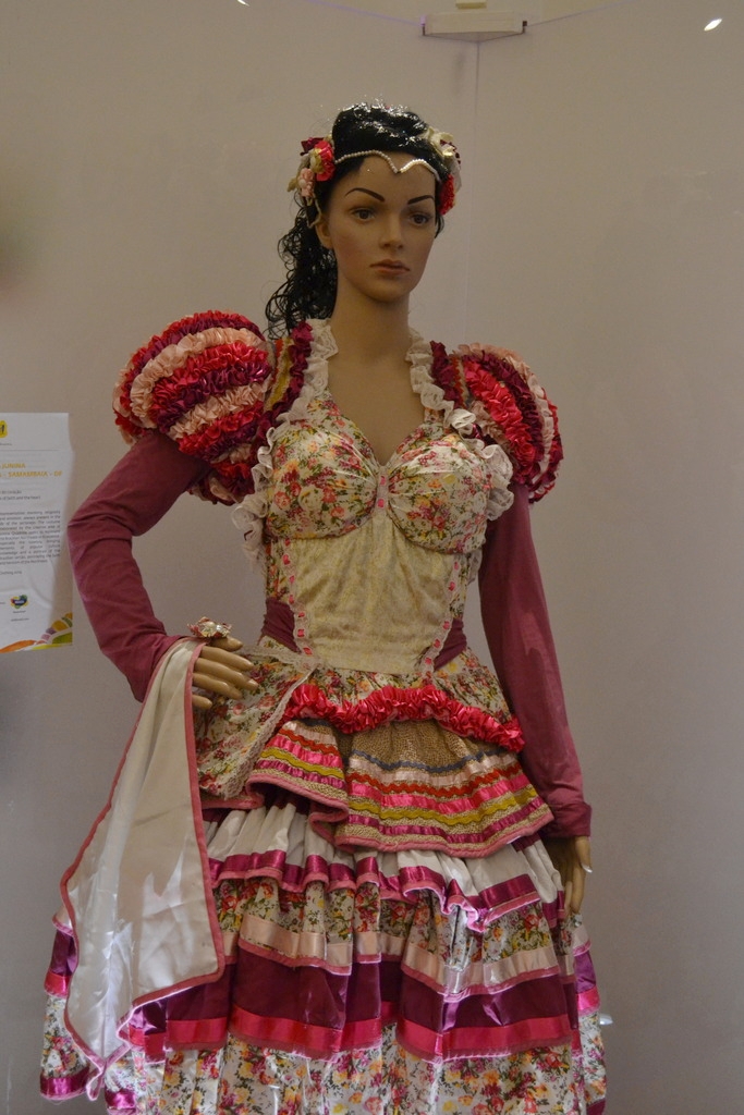 Brazilian costume at Parque das Naçoes in Lisbon