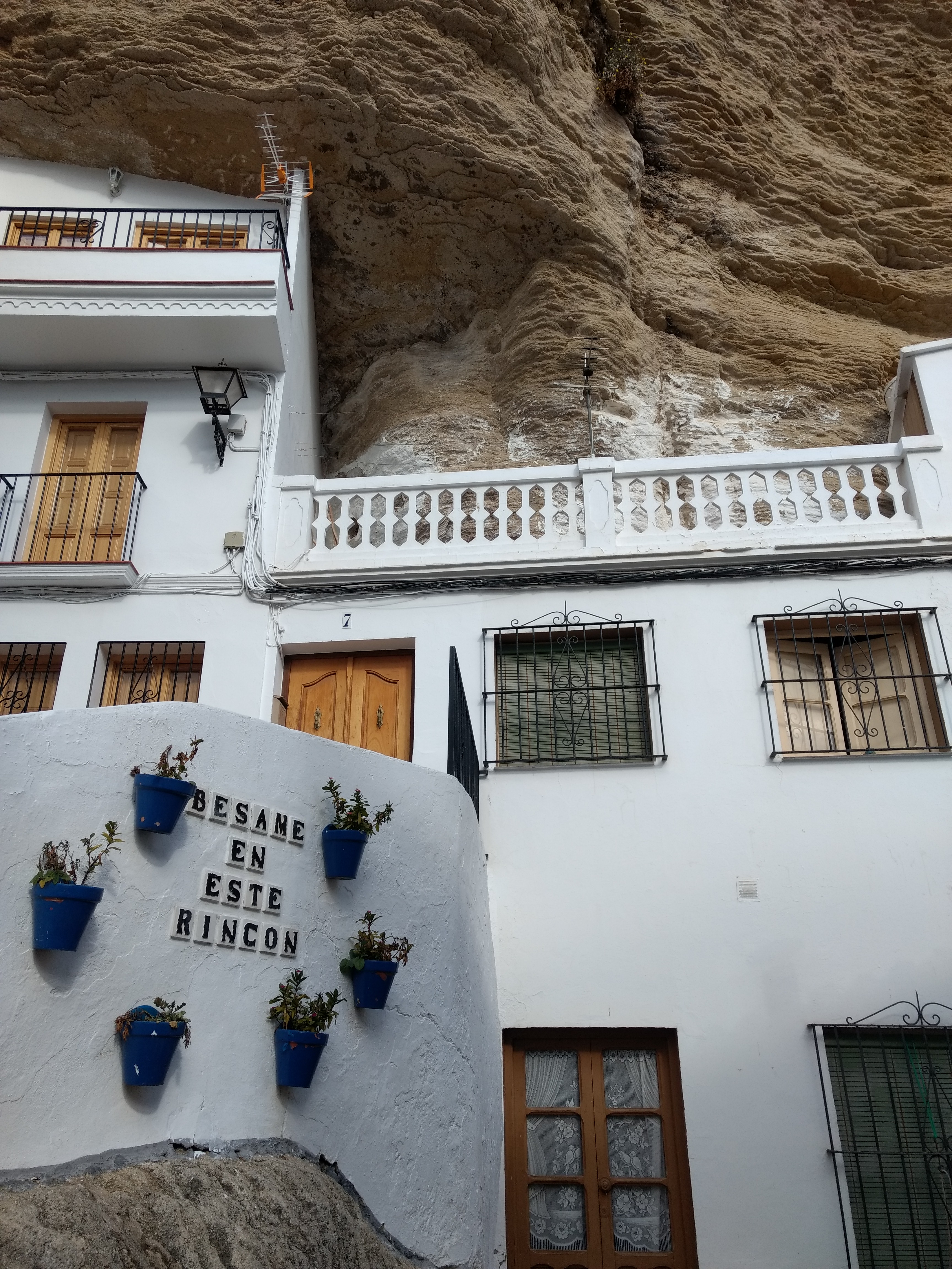 Bésame en este rincón Setenil